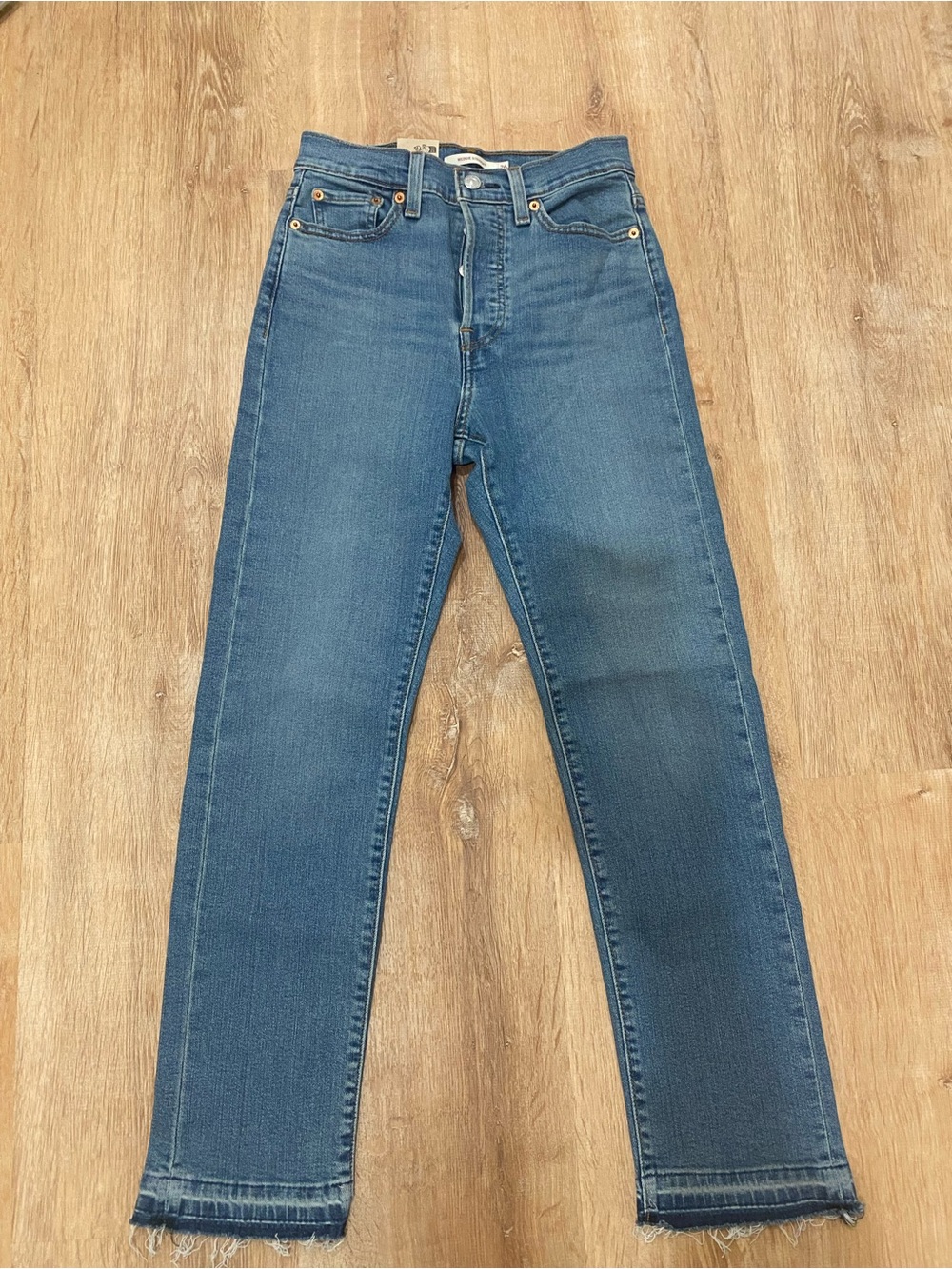 Levi's Men's Blue Straight Jeans - Classic Five-Pocket